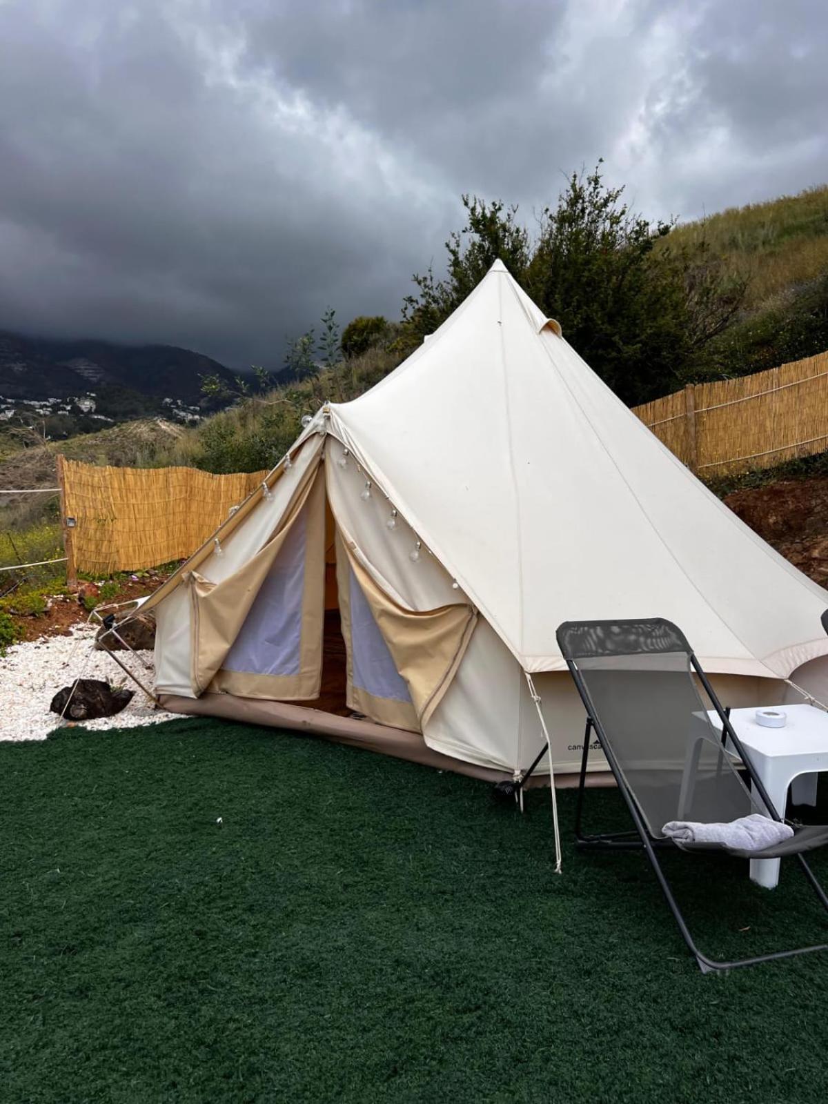 Glamping Finca El Olivo มิฮาส ภายนอก รูปภาพ